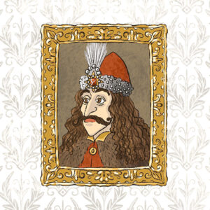 Vlad-the-Impaler illustration by Marit Cooper